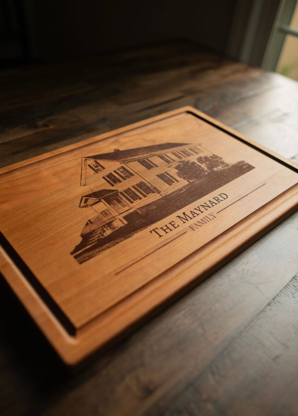 Customizable Large Cutting Board